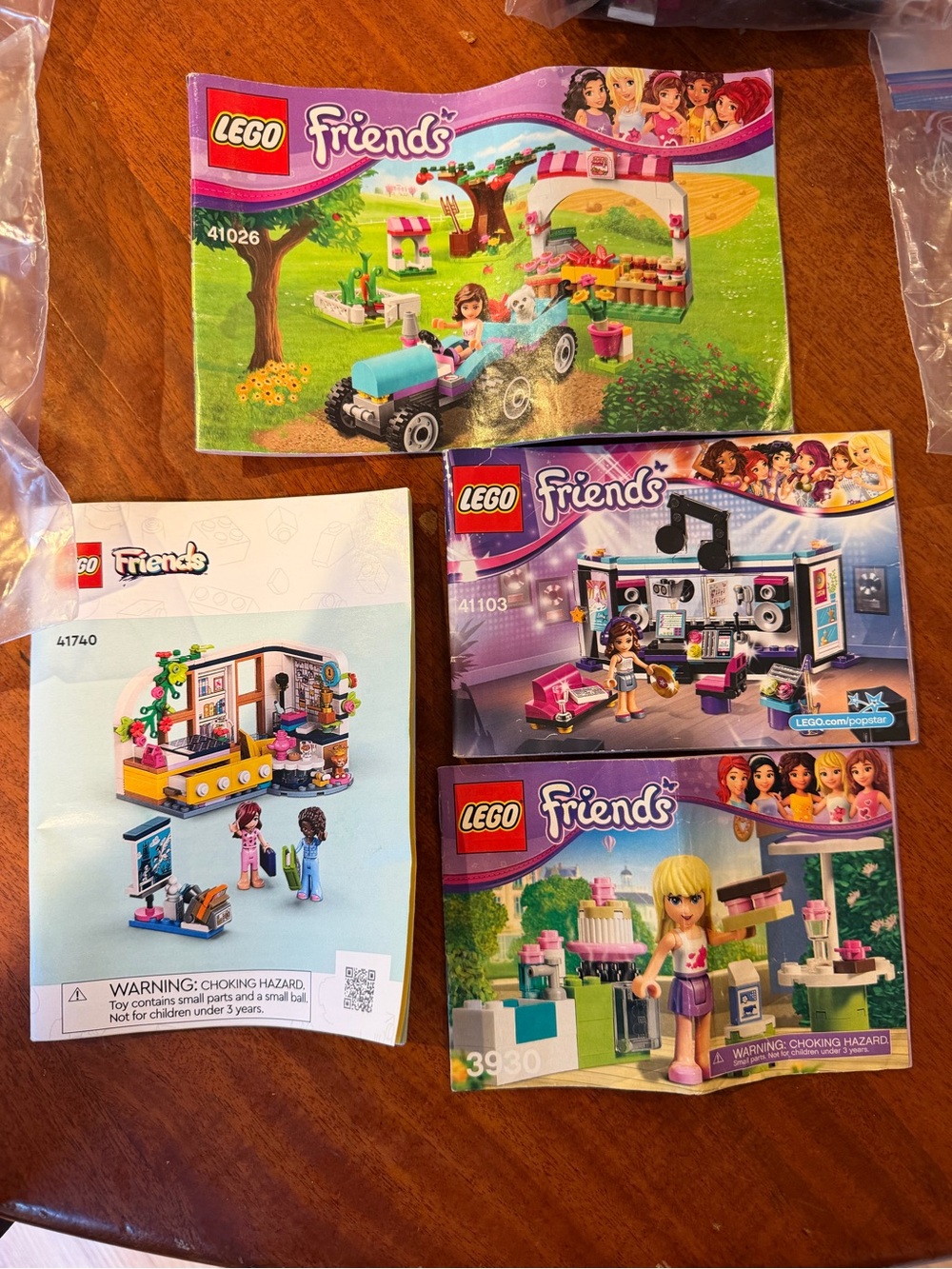4 Lego Friend Sets